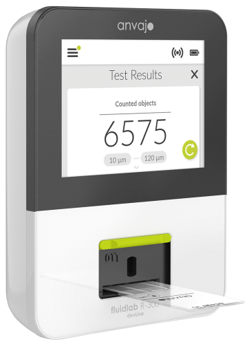 Anvajo fluidlab R-300 -solulaskin-spektrometri